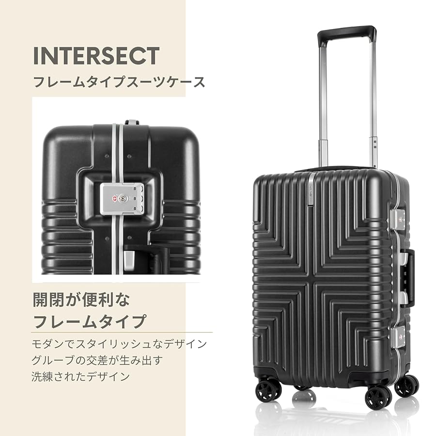 Amazon | [サムソナイト] スーツケース インターセクト スピナー